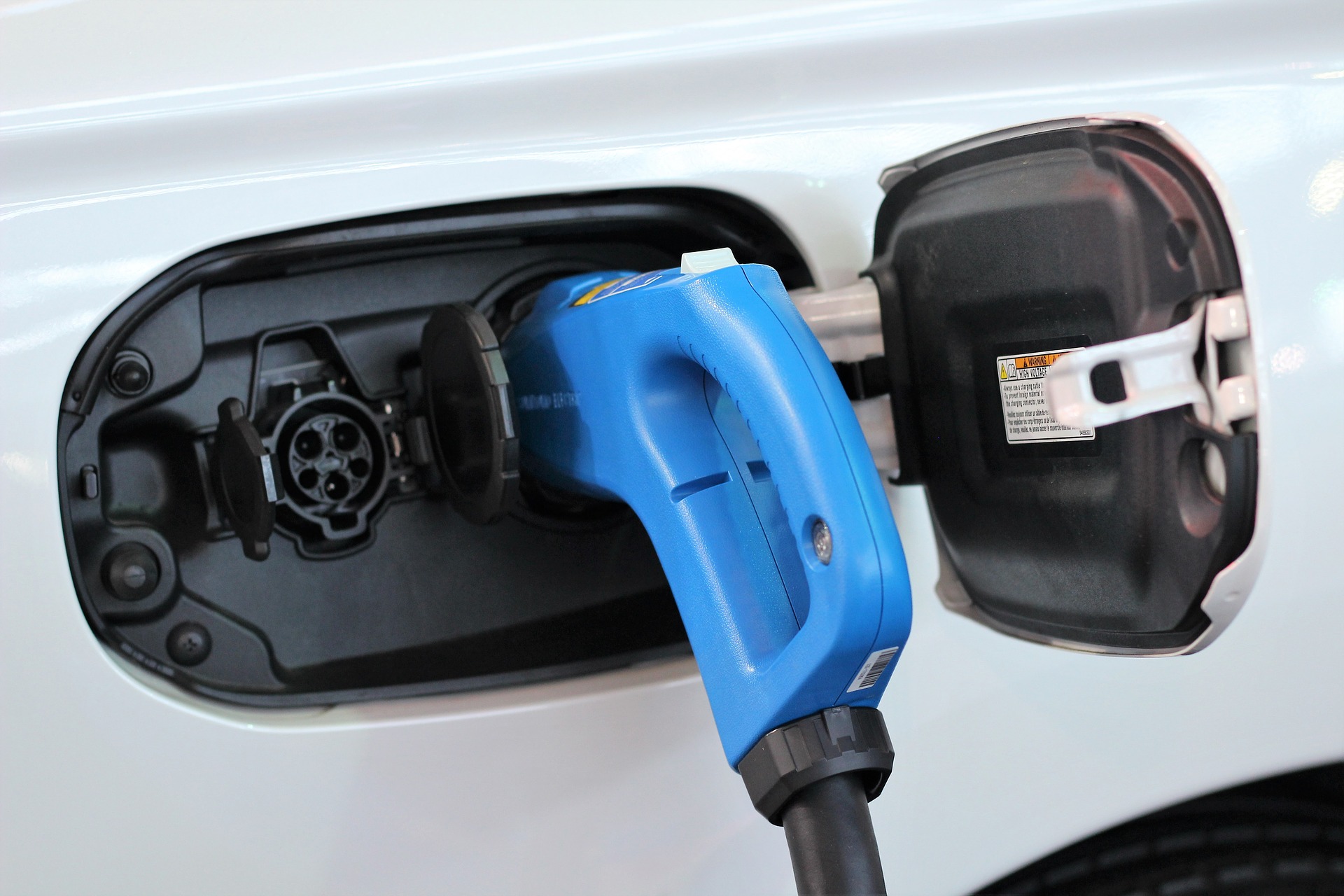 vehicle charging installation in Wrea Green